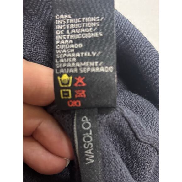 Buffalo David Bitton Wasolop Midnight Blue Full Zip Men's Hoodie Sweater XL NWT - Picture 7 of 10